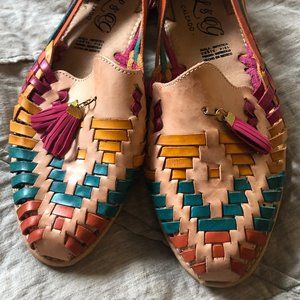 Colorful Mexican Huraches